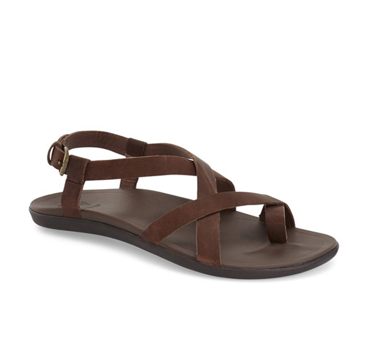 Olukai Women s Upena Sandal Brown Discount Olukai Ladies