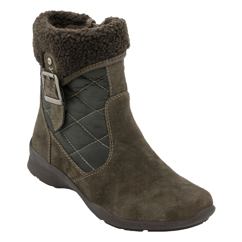 Earth Women's Pinnacle Ankle Boot Chestnut Brown Suede