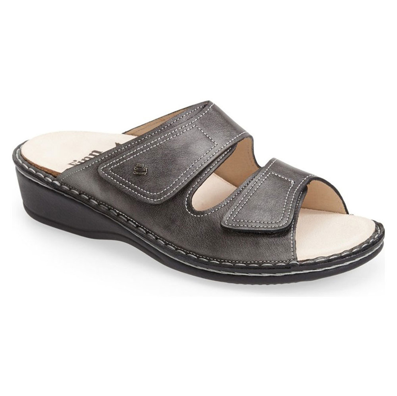 Finn Comfort Adana Backstrap Sandal (Women) - Silver – The Heel Shoe Fitters