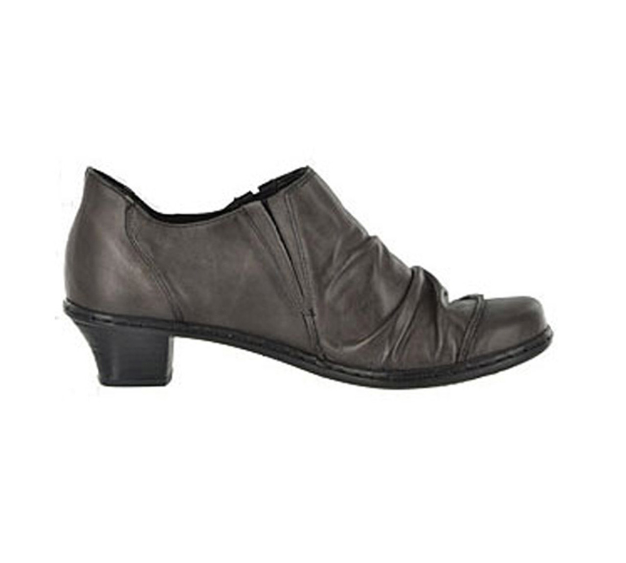 Rieker Women's Louise 80 Bootie - Grey | Discount Rieker Ladies Boots &  More - Shoolu.com | Shoolu.com