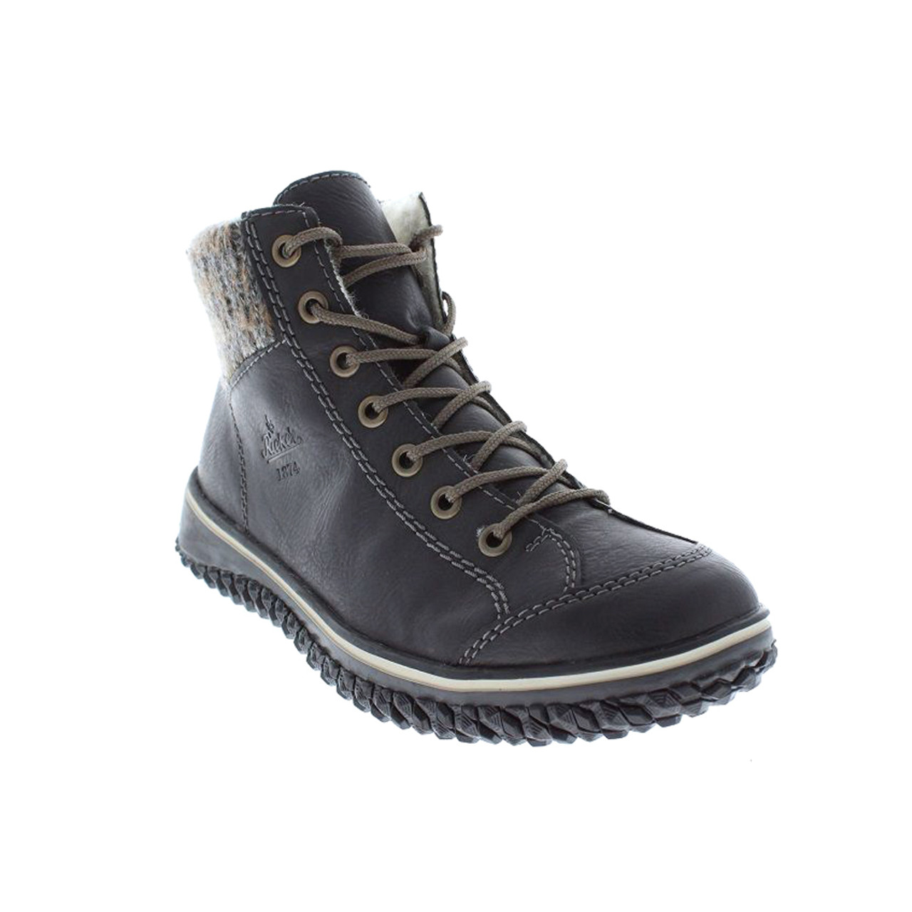 rieker wool lined boots