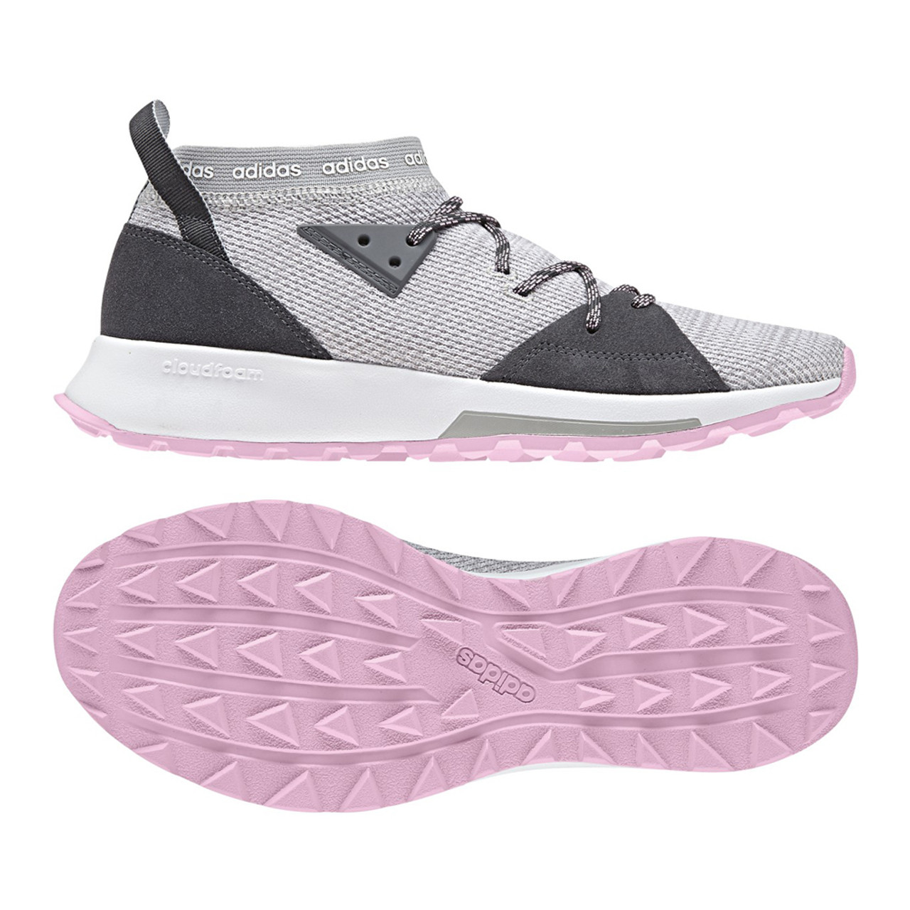 Hoogte Deskundige onderdelen New Adidas Women's Quesa Trail Runner Grey/Pink 6.5 - Grey Two/Grey  Six/True Pink | Discount Adidas Ladies Athletic Shoe & More - Shoolu.com |  Shoolu.com