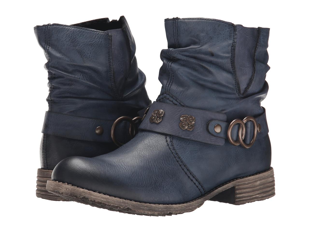 rieker blue boots