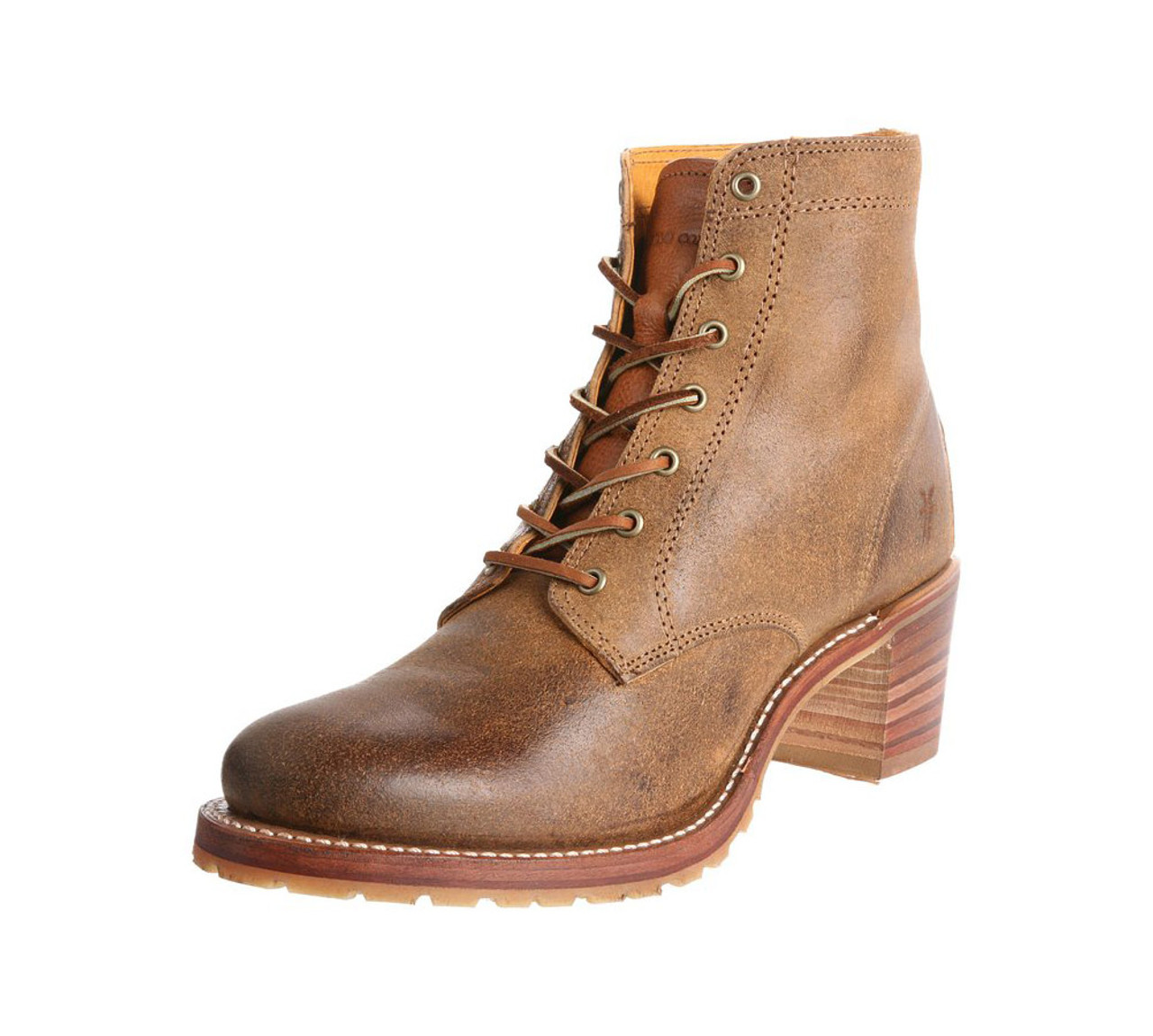 womens frye lace up boots