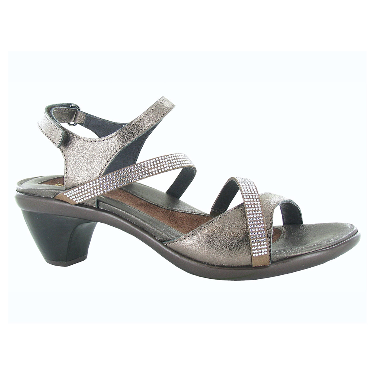 Buy Copper Heeled Sandals for Women by JM LOOKS Online | Ajio.com