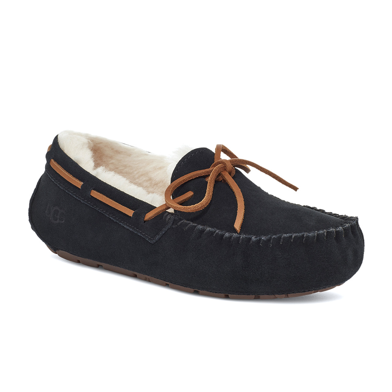 ugg loafers womens black