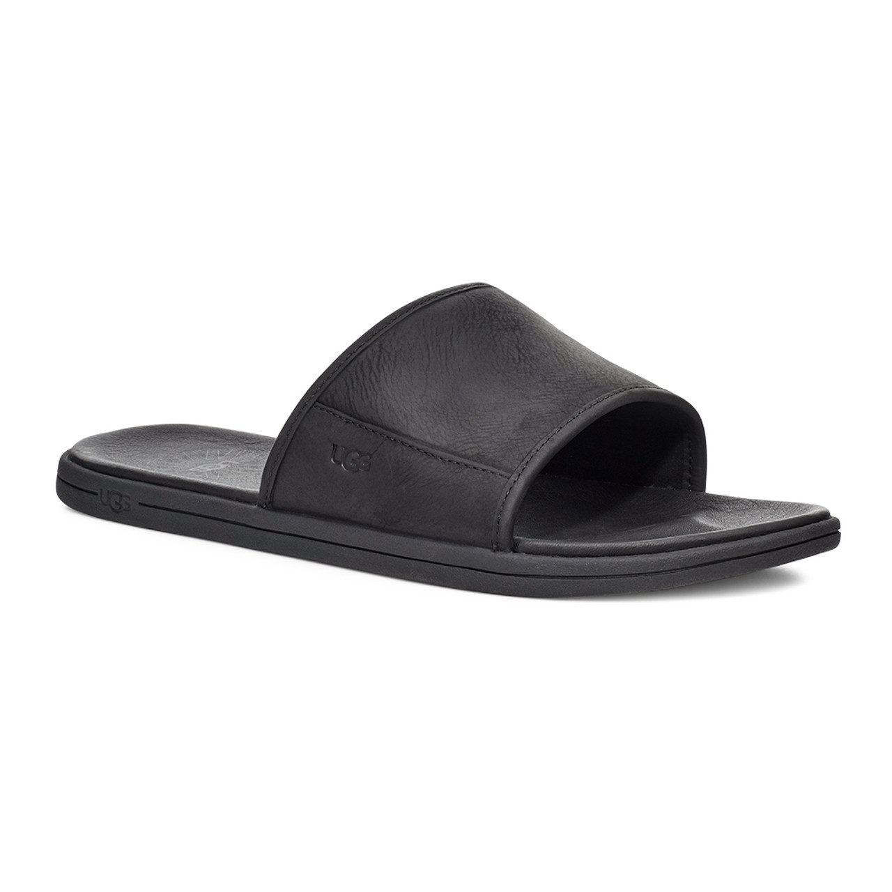 UGG Men's Seaside Slide - Black | Discount UGG Mens Sandals & More -  Shoolu.com | Shoolu.com