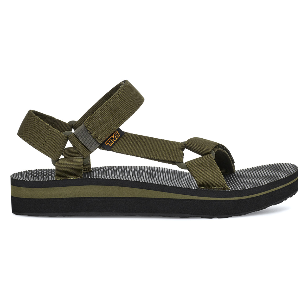 Autre Marque Men Sandals Green Olive green Rubber ref.137689 - Joli Closet