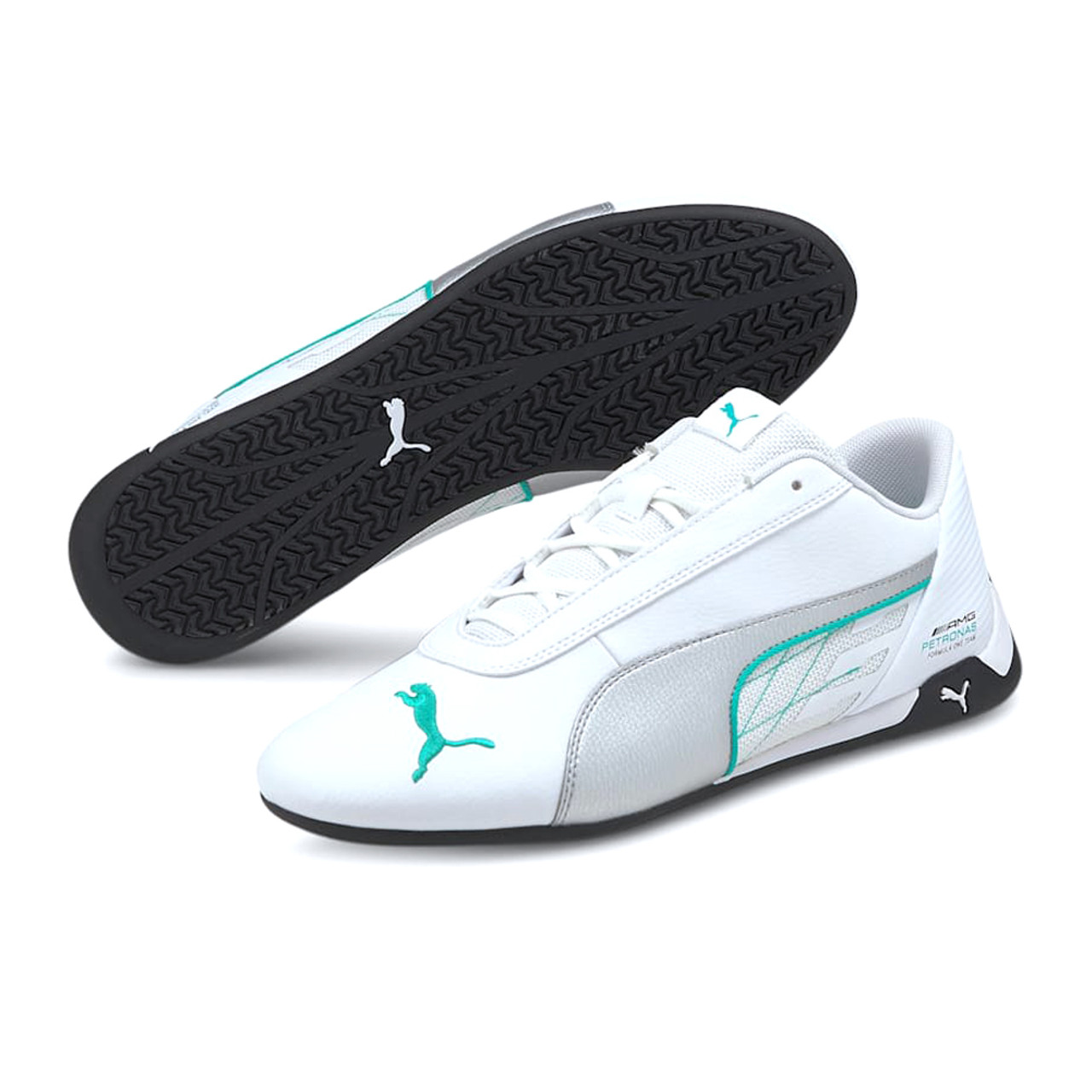 Puma Men s Mercedes AMG Petronas R Cat Motorsport Shoes White