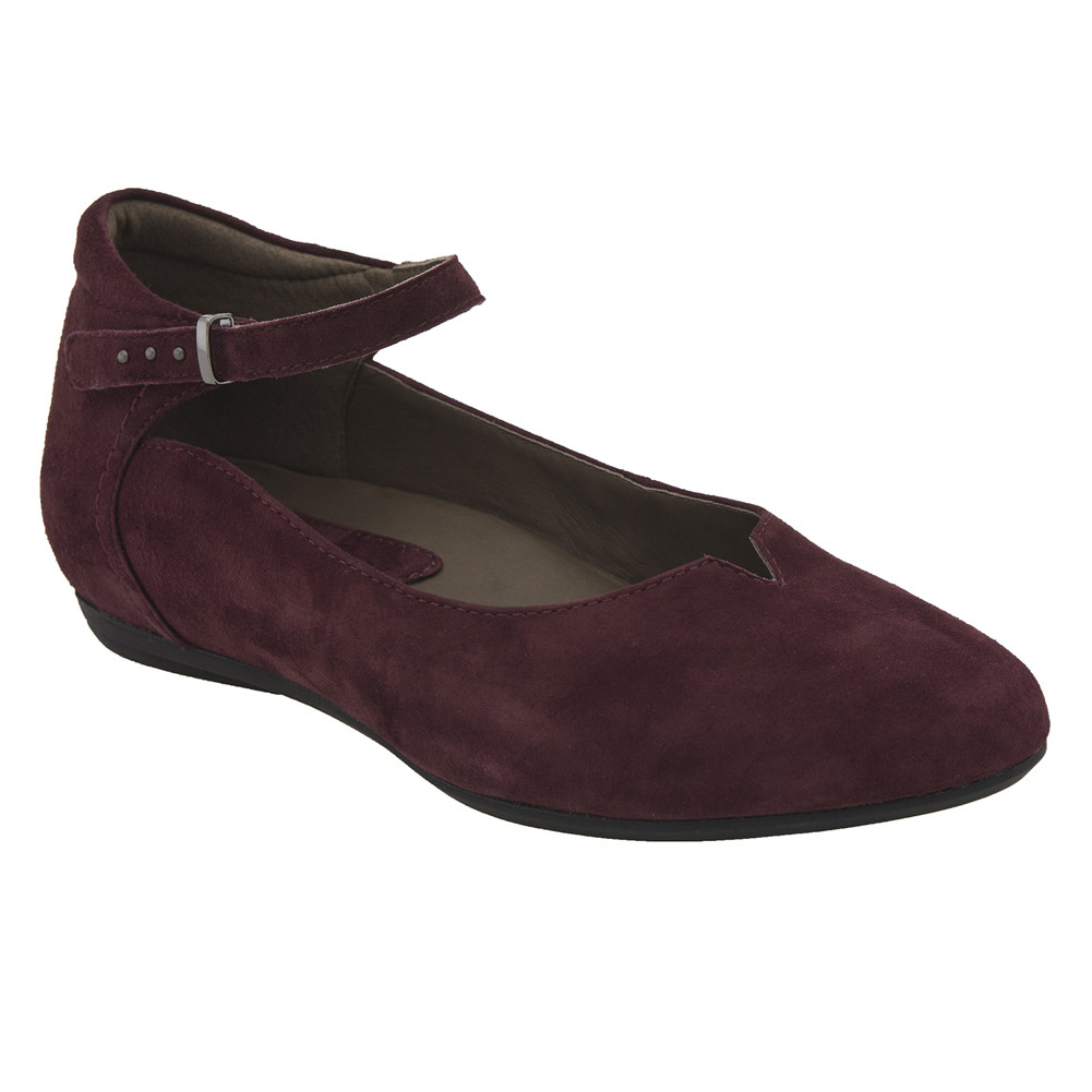 Earthies Women's Emery Mary Jane Red Discount Earthies Ladies Shoes