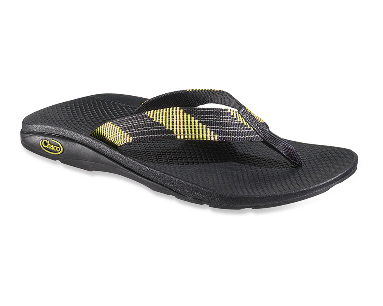 New Chaco Men s Flip Ecotread Sandals Black Discount Chaco