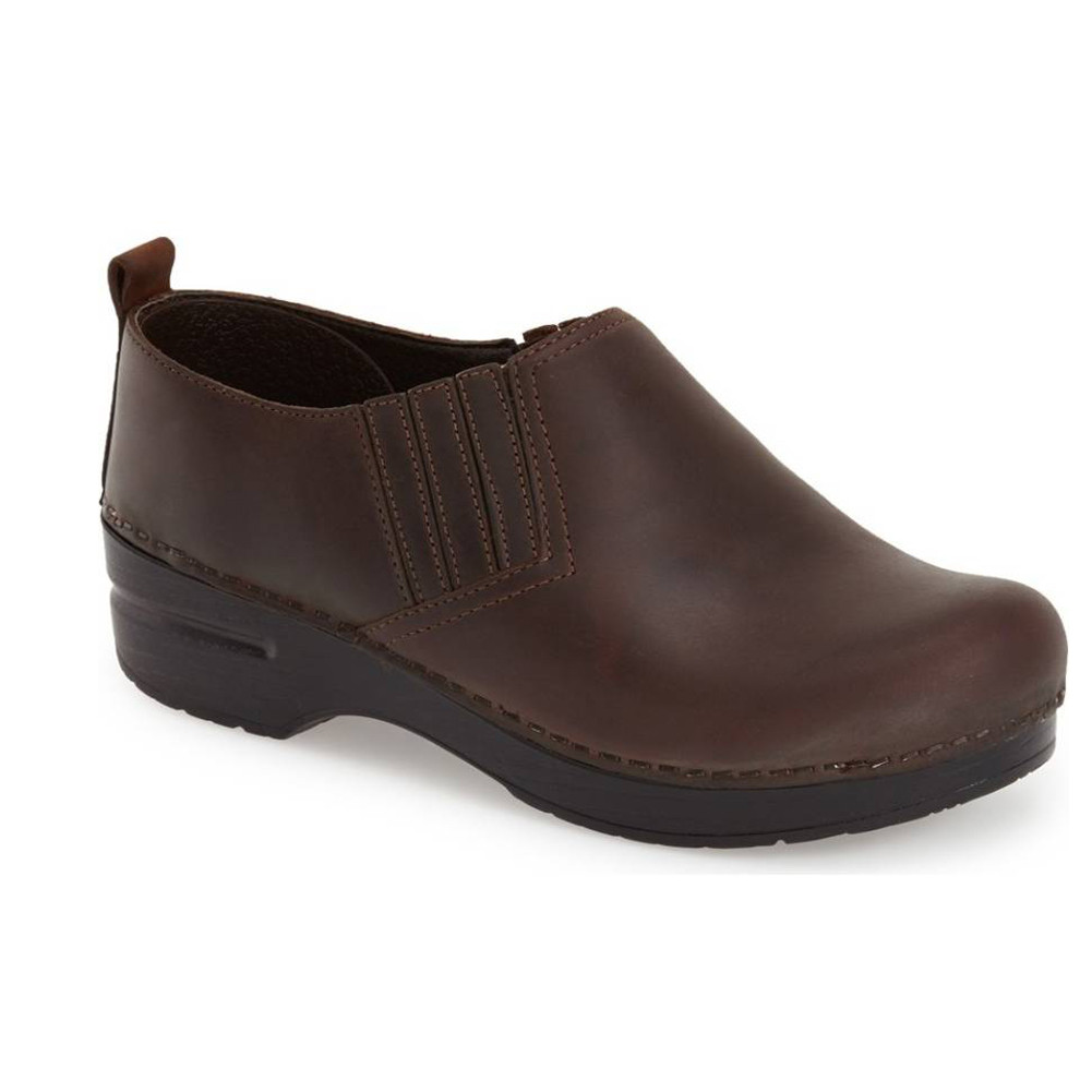 Dansko Women's Piet Clog Brown Discount Dansko Ladies Clogs - Main Image