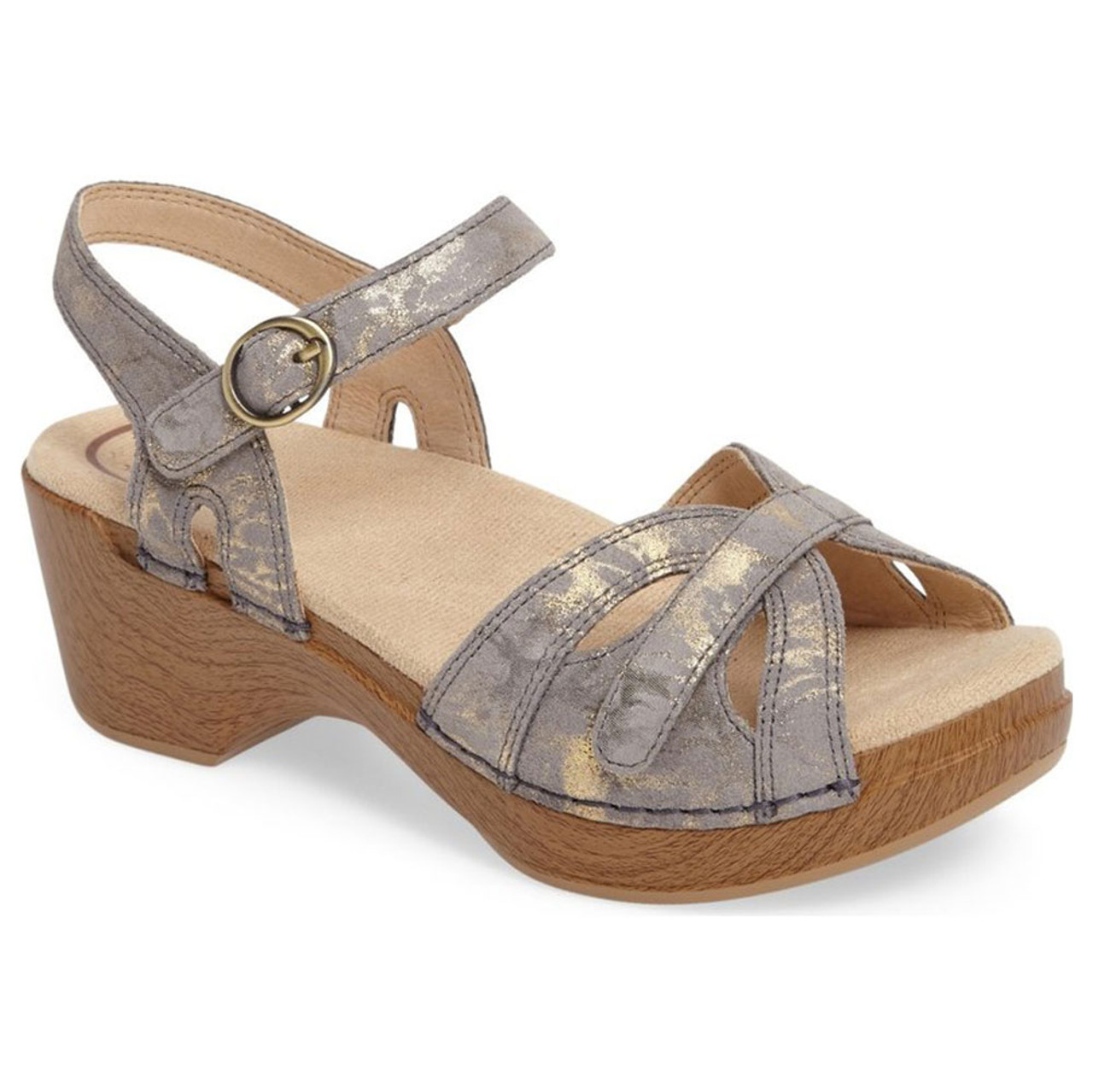 Dansko Women s Season Sandal Metallic Discount Dansko Ladies