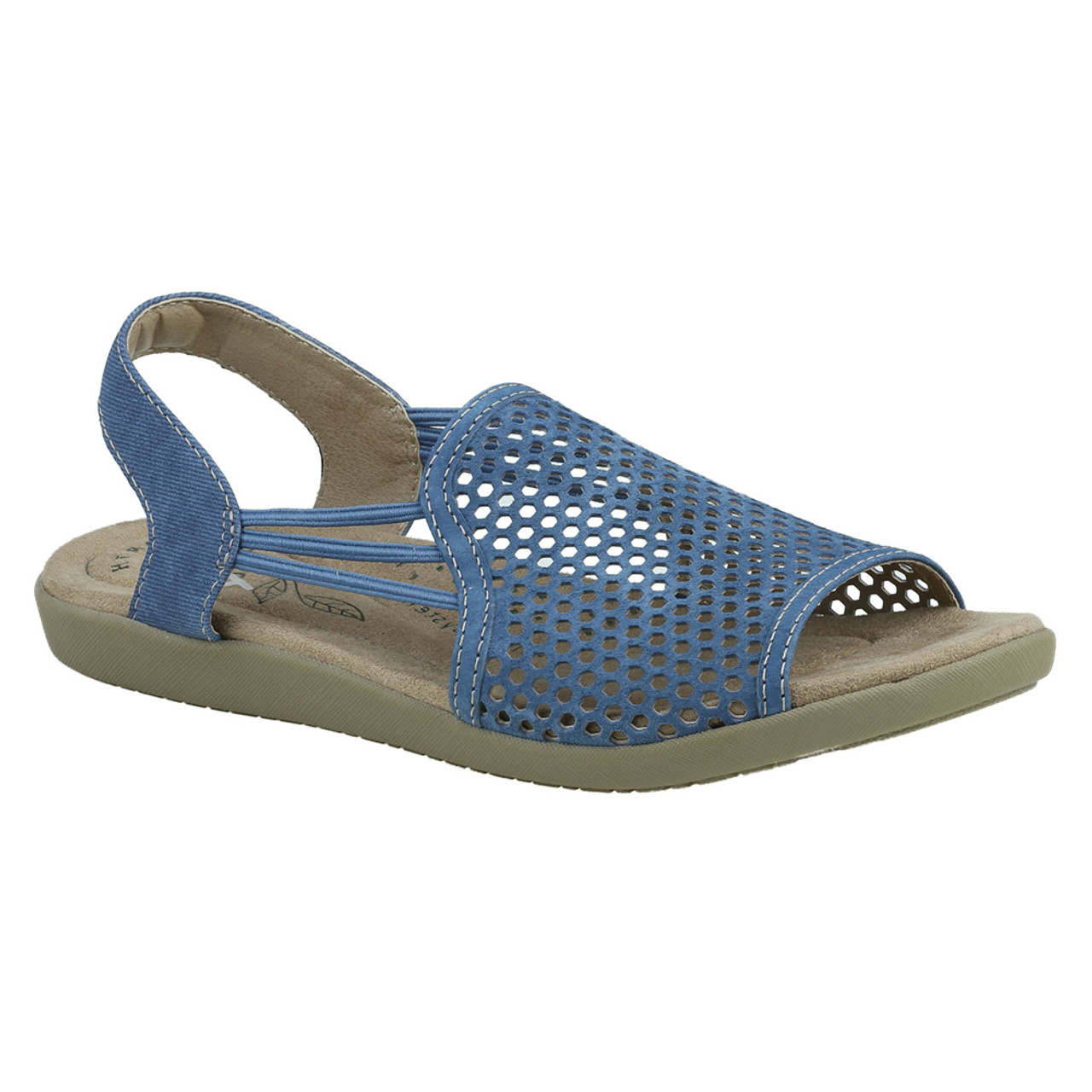 Earth Orgins Women s Hadley Sandal Blue Discount Earth Origins