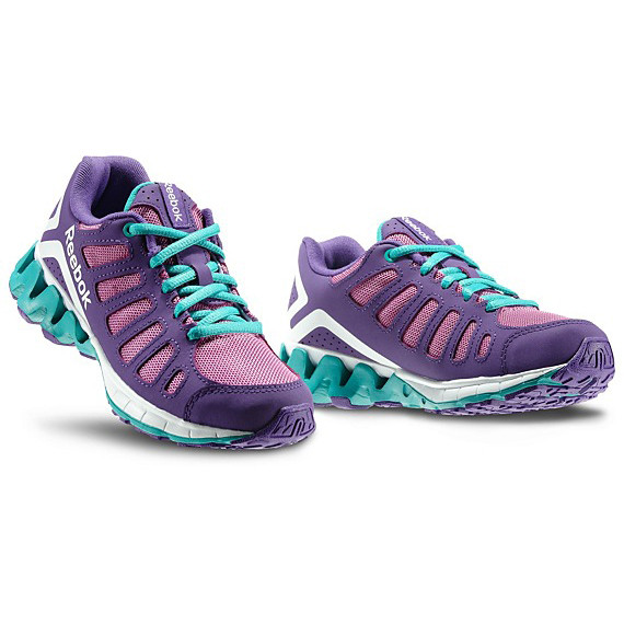 Reebok Zigkick Berry/Purple Girls Running Shoes Discount
