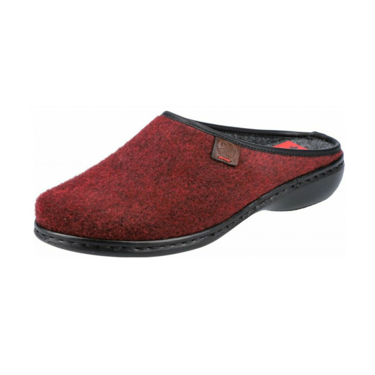 Rieker Women's Slipper - Red | Discount Rieker Ladies Shoes & More - Shoolu.com | Shoolu.com