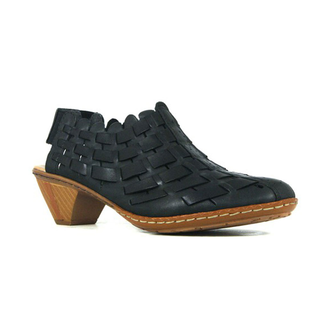 Røg slot Theseus Rieker Women's Sina 78 Pumps - Black | Discount Rieker Ladies Shoes & More  - Shoolu.com | Shoolu.com