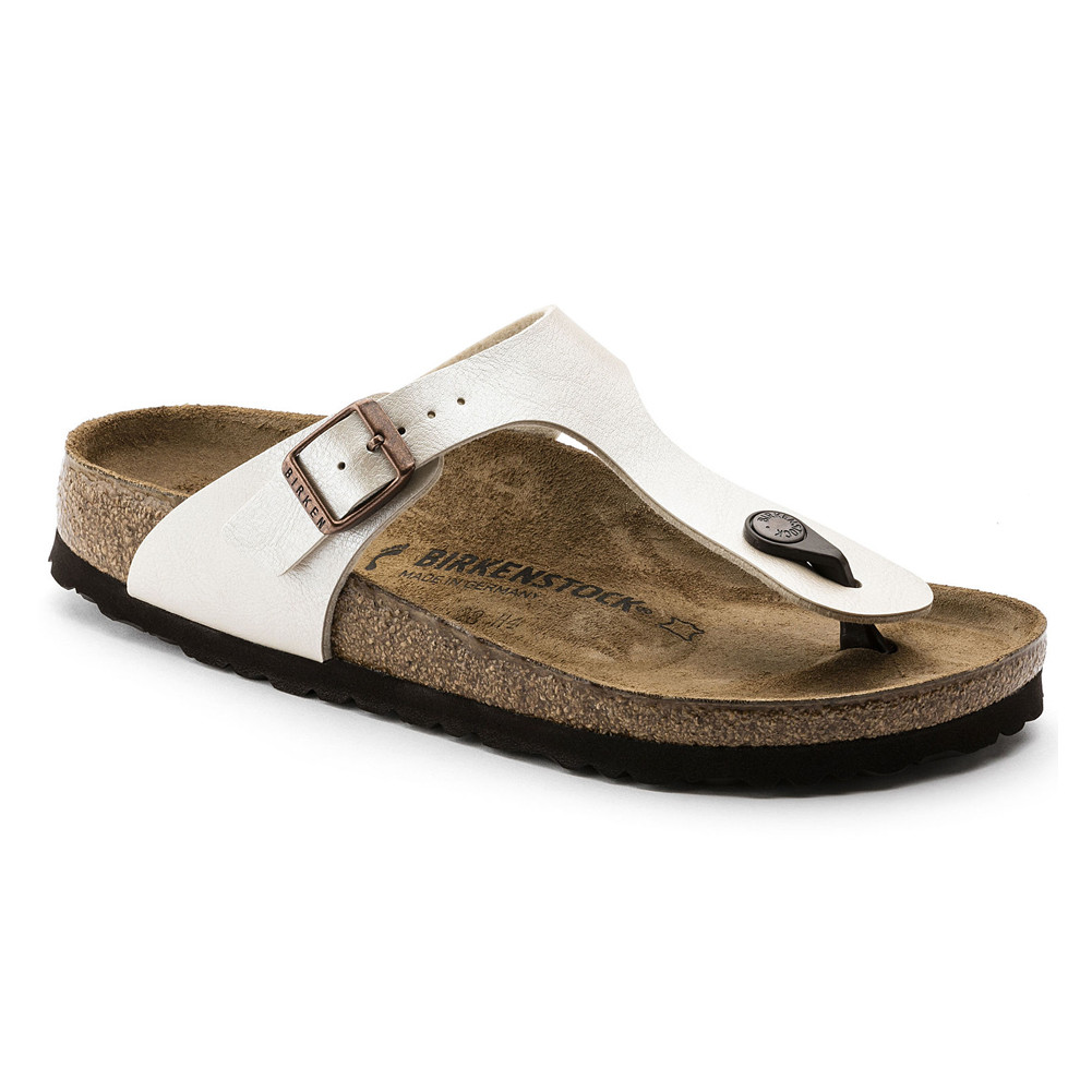 Birkenstock Women's Gizeh Thong Sandal Off-White Discount