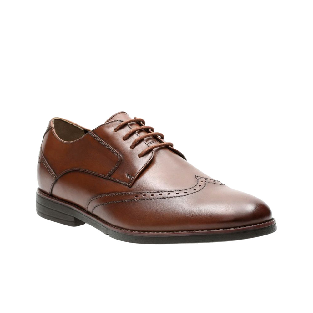 Bostonian Men's Yorkton Wing Tip Dress Oxford Brown Discount