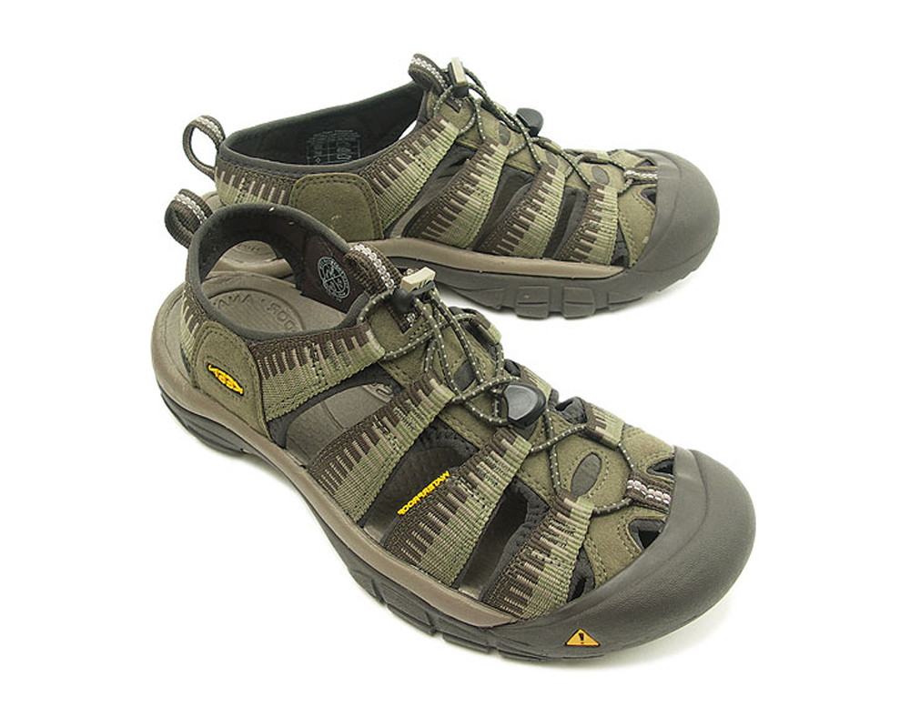 Keen Newport H2 Black Olive/Deep Lichen Mens Sport Sandals 