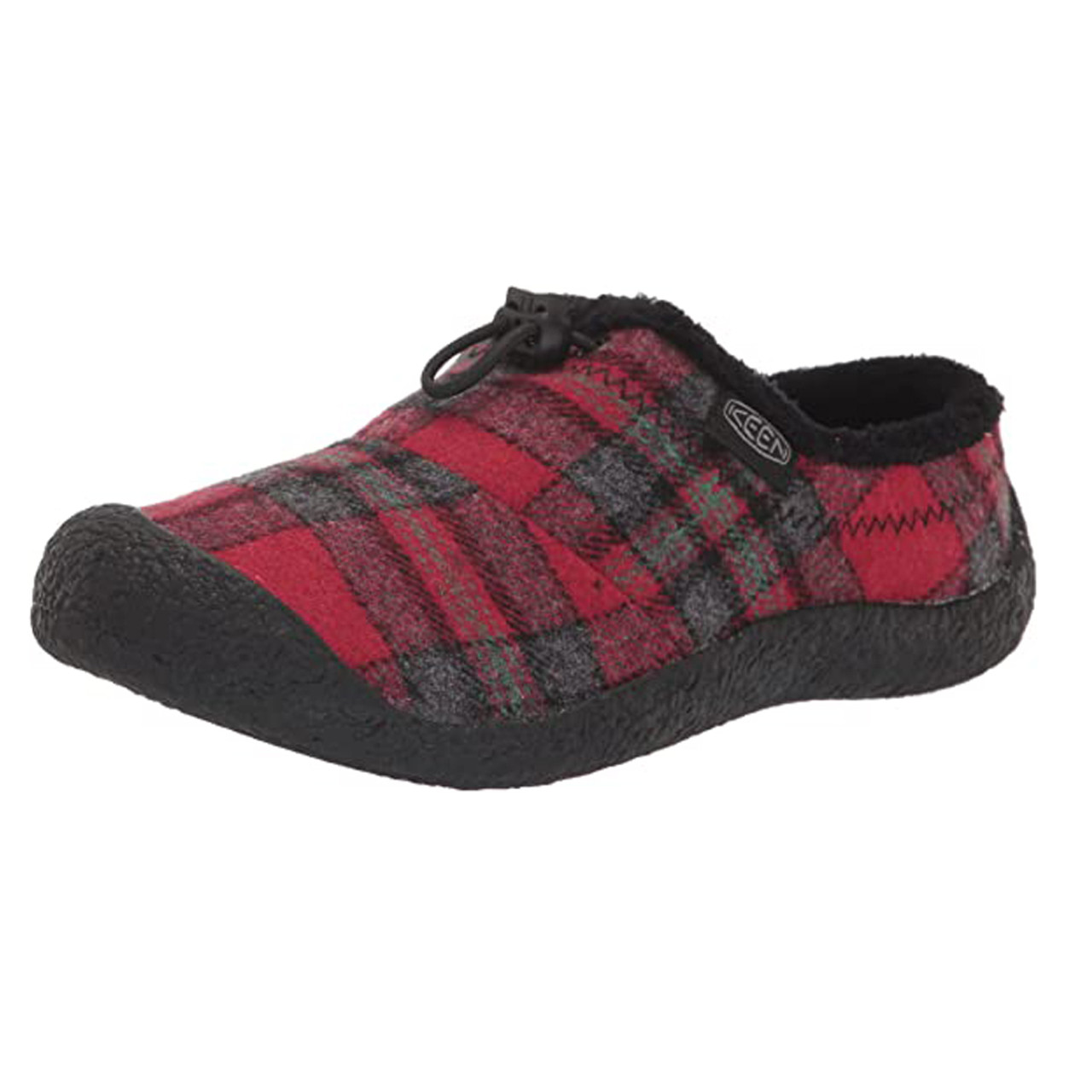 keen red plaid shoes