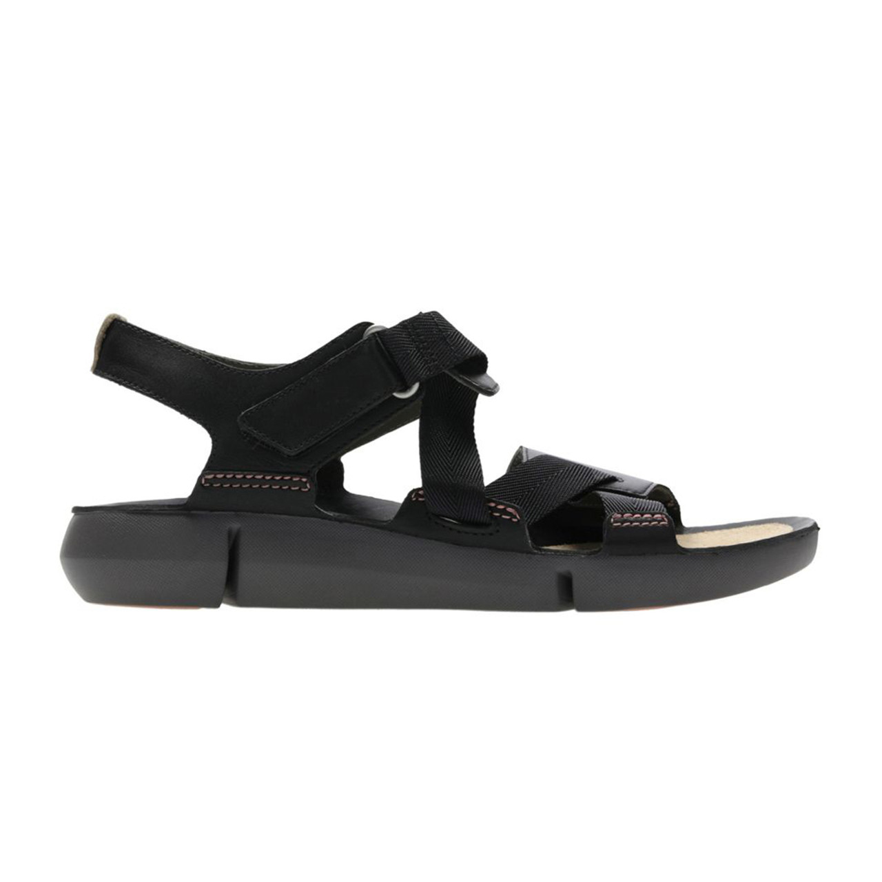 Women's Tri Clover Sandal Black | Discount Ladies Sandals & More Shoolu.com | Shoolu.com