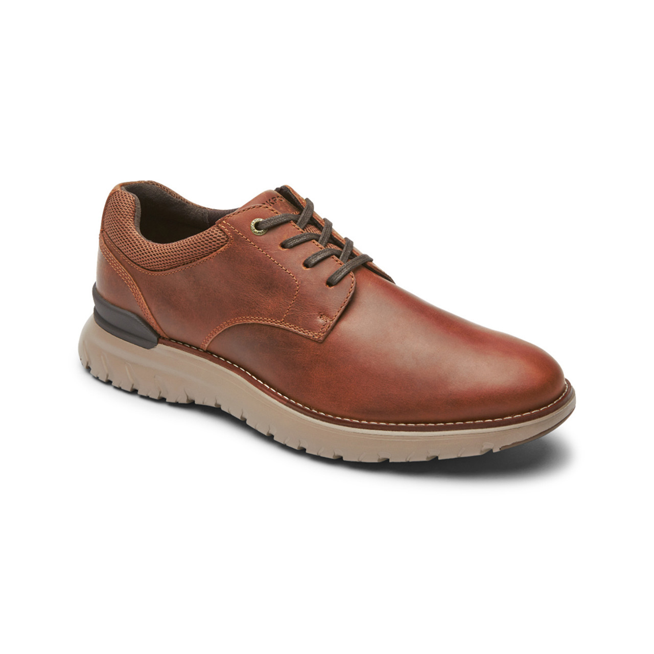 Rockport Men's Total Motion Plain Toe Oxford - Brown | Discount ...