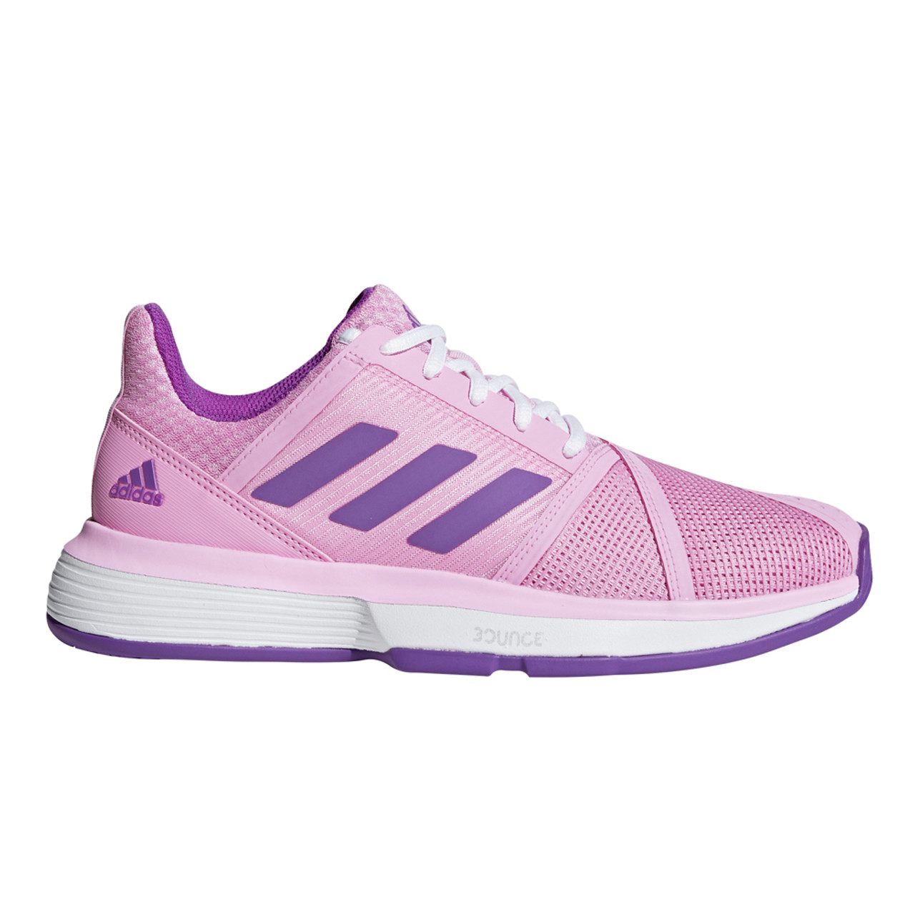 servidor Excluir Barricada Adidas Women's CourtJam Bounce Tennis Shoe - Pink | Discount Adidas Ladies  Athletic Shoe & More - Shoolu.com | Shoolu.com