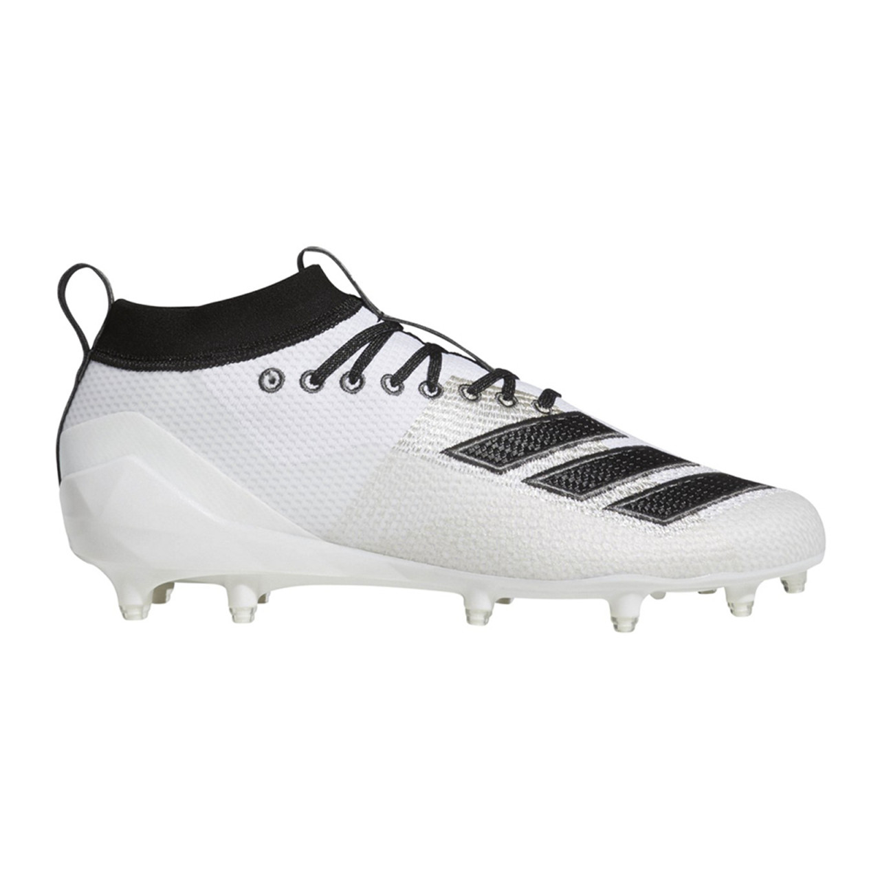 Adidas Men's Adizero Football Cleat - White | Discount Adidas Mens Athletic Shoe & More - Shoolu.com | Shoolu.com