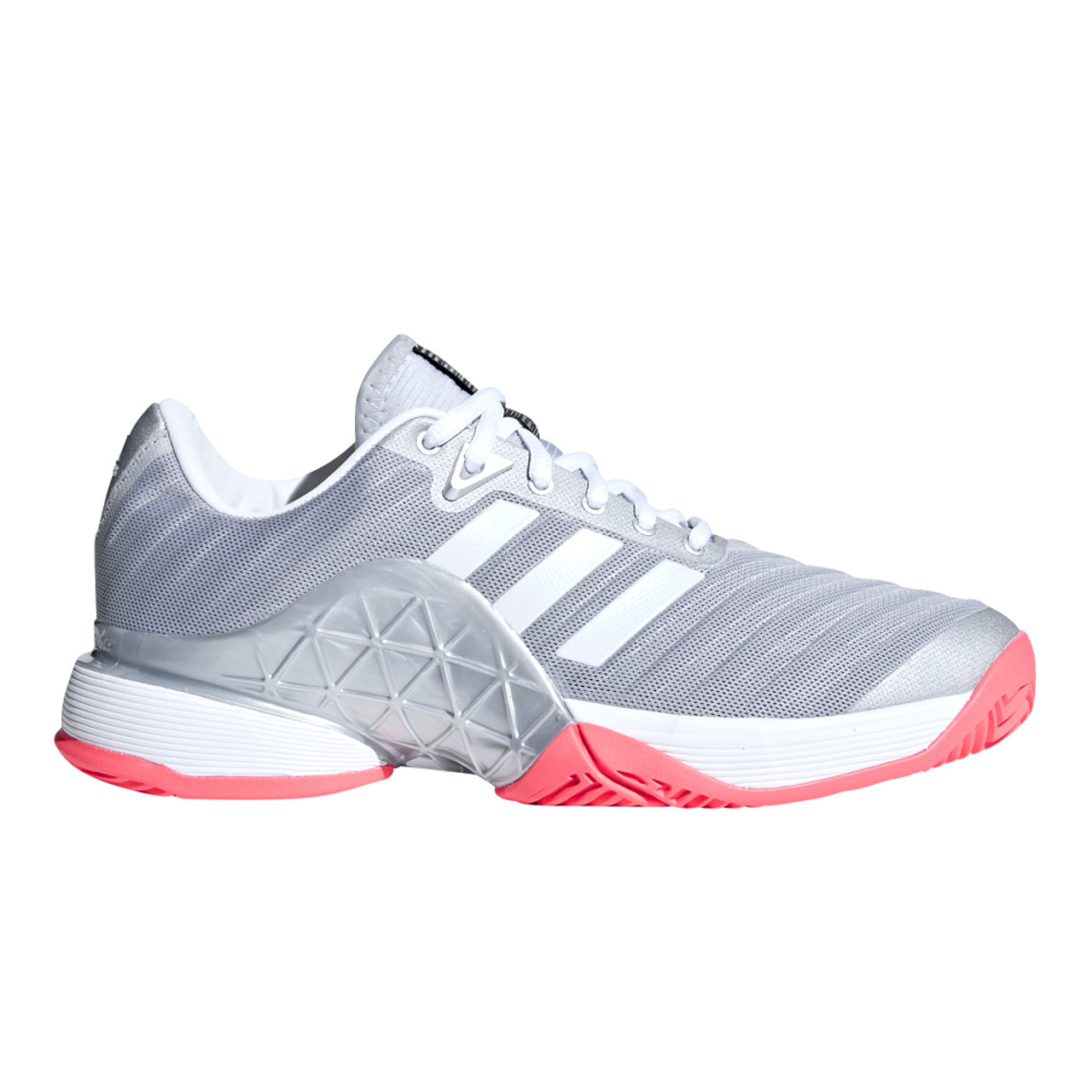 Adidas Women's Barricade 2018 Tennis - Silver Discount Adidas Ladies Athletic Shoe & More - | Shoolu.com