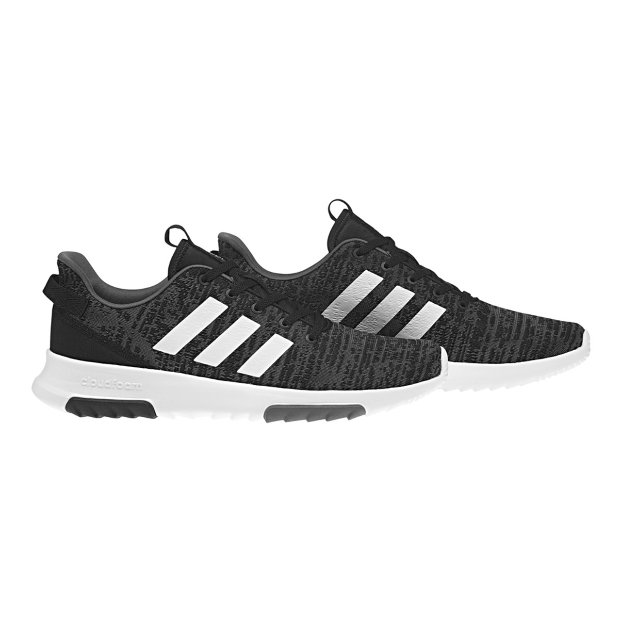 Adidas Men's Cloudfoam Racer TR Running Shoe Black | Discount Adidas Men's Athletic Shoes & More - Shoolu.com | Shoolu.com