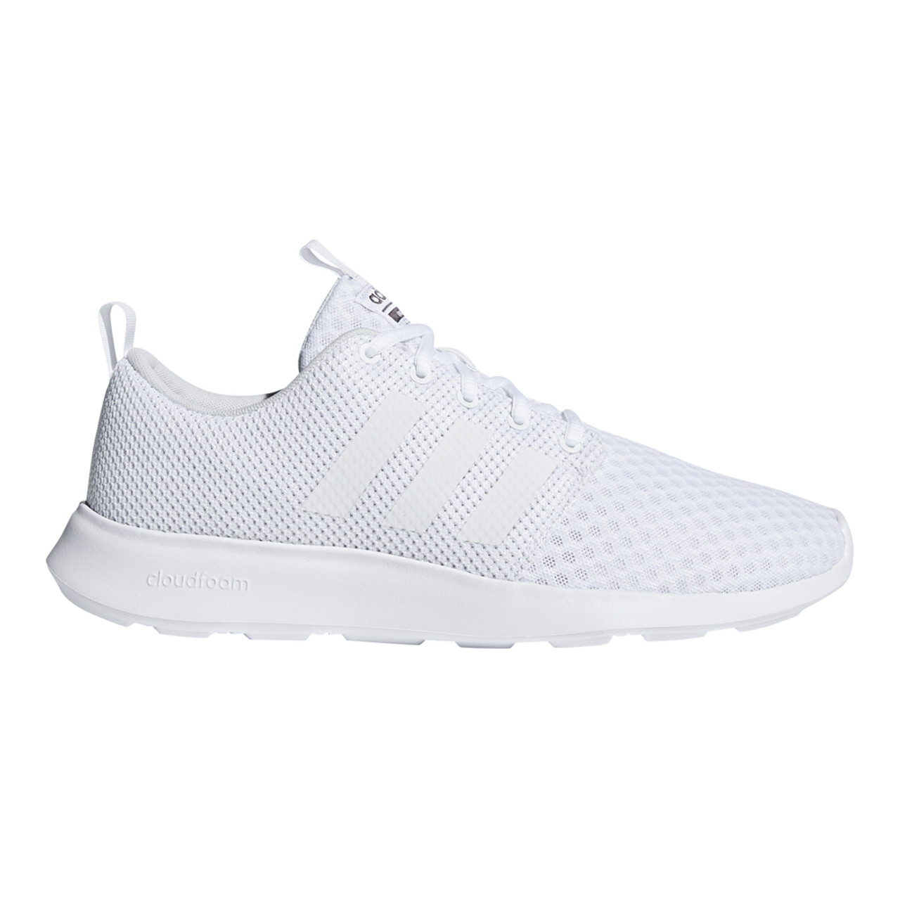 Adidas Men's Cloudfoam Swift Racer Sneaker - White | Discount Adidas Men's Shoes & More - Shoolu.com |