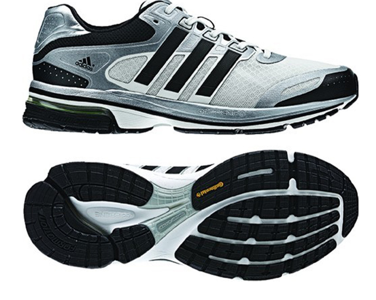 Adidas Men s Supernova Glide 5 Running Shoes White Black