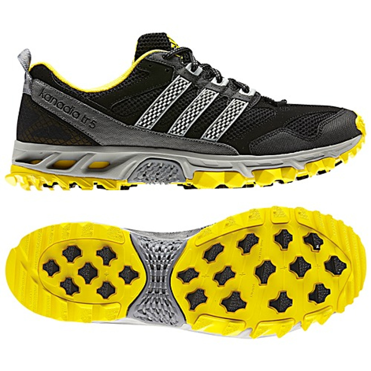 Adidas Kanadia 5 TR Black Yellow