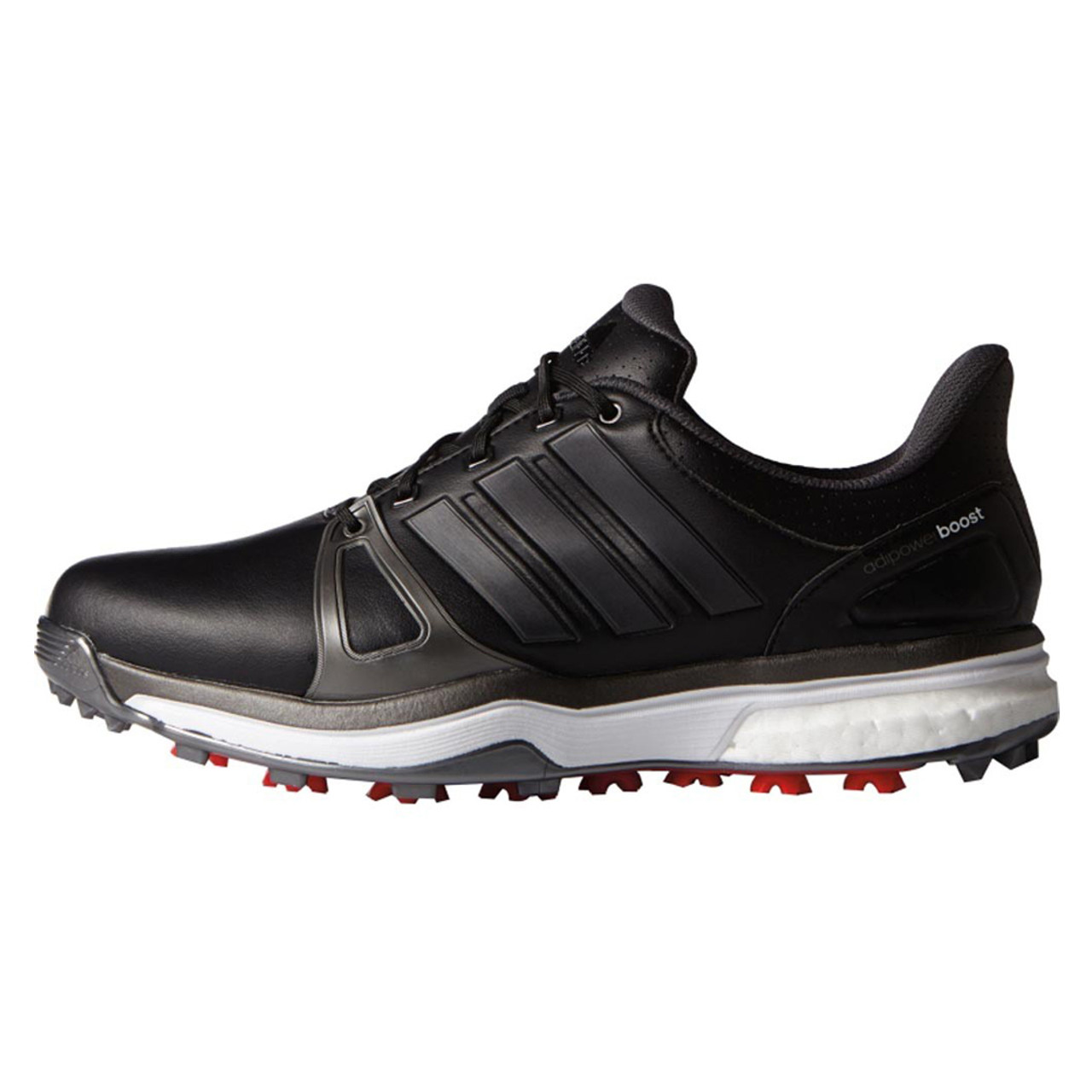 Adidas Men's Adipower Boost 2 Golf Cleat - Black | Discount Adidas Men's  Athletic Shoes & More  