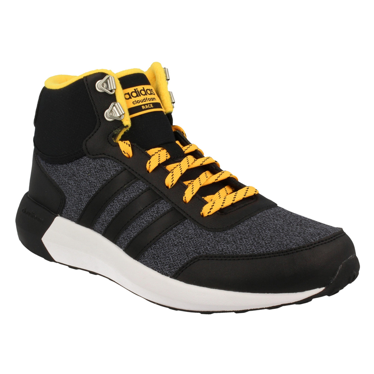 Adidas neo cloudfoam men's clearance black