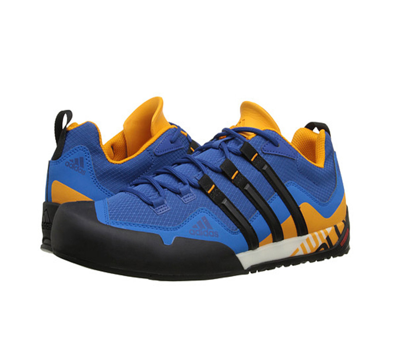 Adidas Men s Terrex Swift Solo Hiking Shoe Blue Black