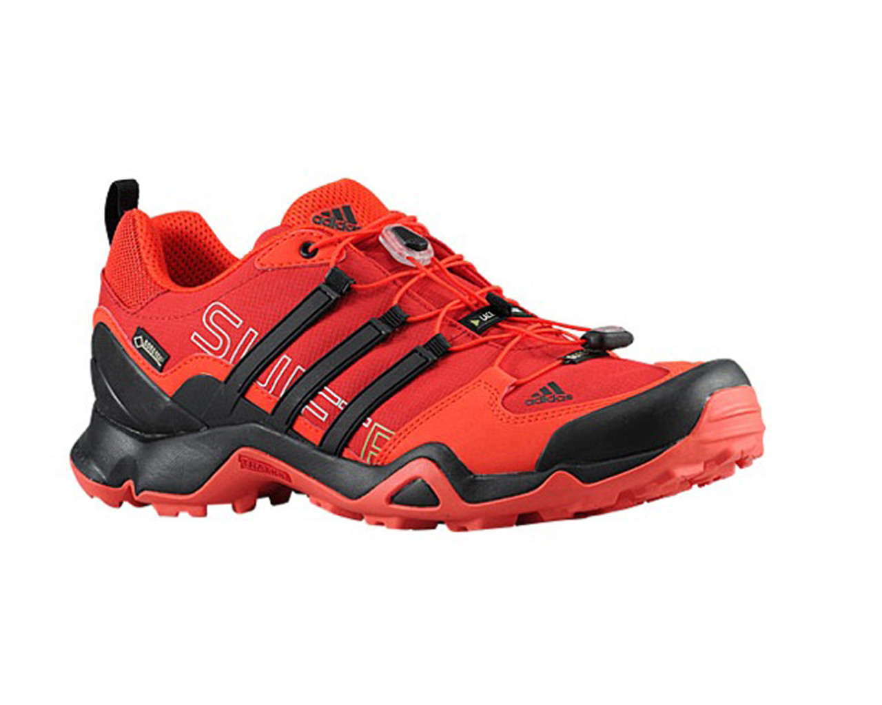 Adidas Men s Terrex Swift R GTX Hiking Shoe Red Dark Orange