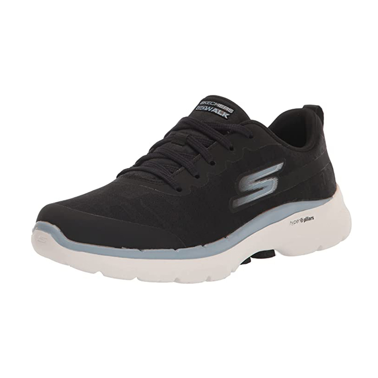 Skechers Women's Go Walk 6 - Valeska Sneaker - Black | Discount ...