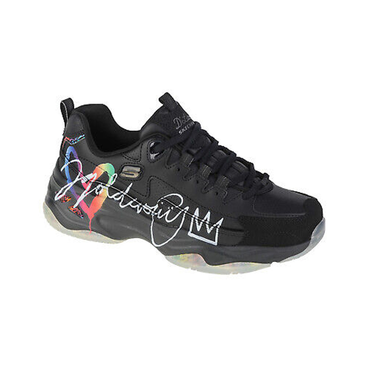 Verdensrekord Guinness Book PEF Mew Mew Skechers Women's D'Lites 4.0 Heart Eye Fashion Sneaker - Black | Discount  Skechers Ladies Shoes & More - Shoolu.com | Shoolu.com