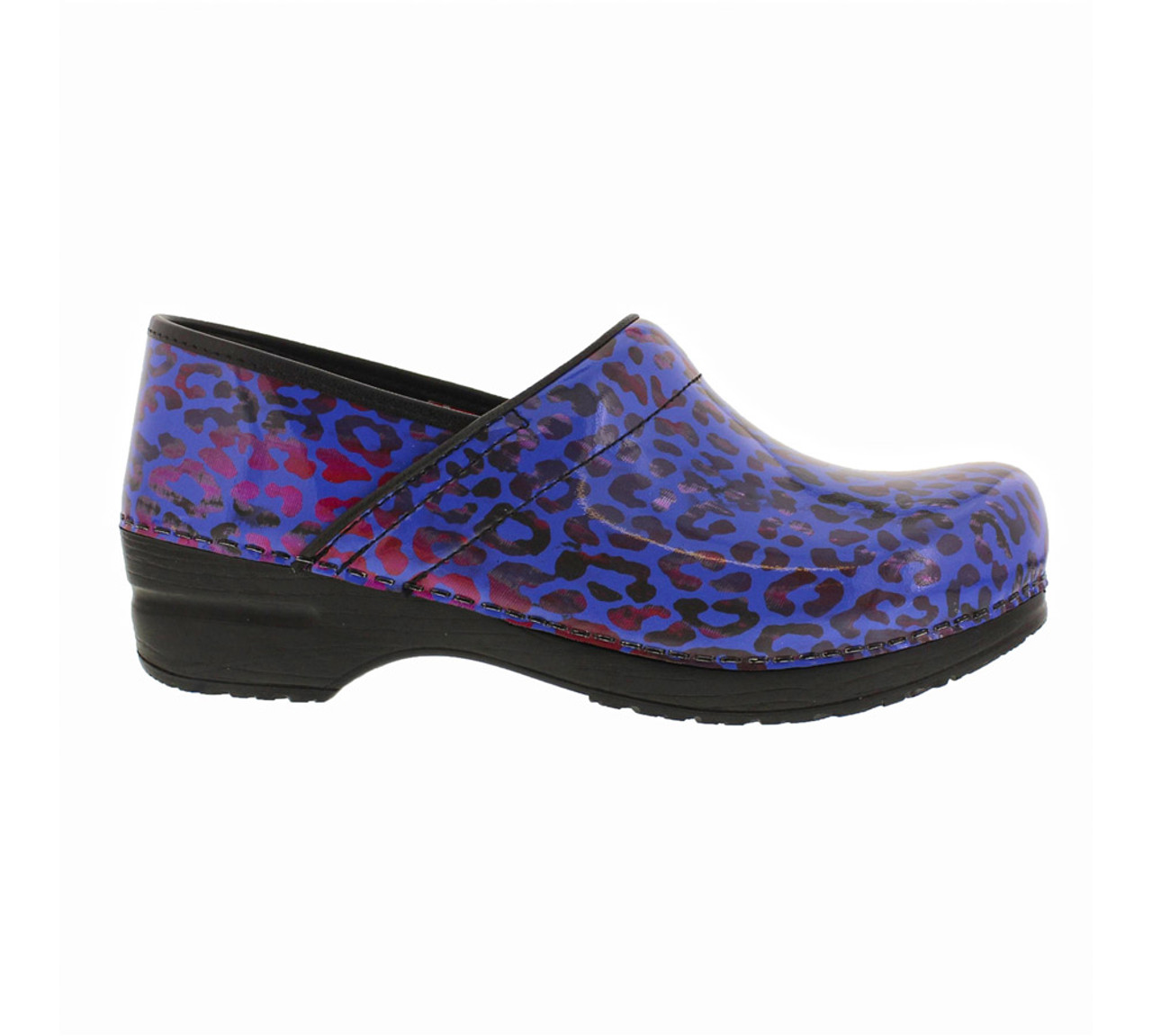 sanita blue clogs