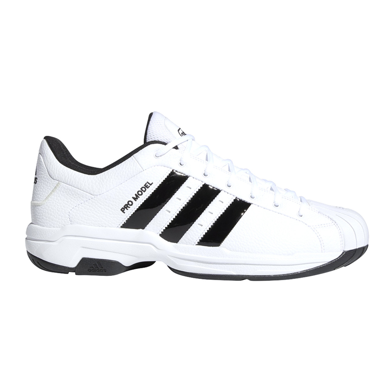 Adidas Unisex-Adult Pro Model 2G Low Basketball Shoe - White