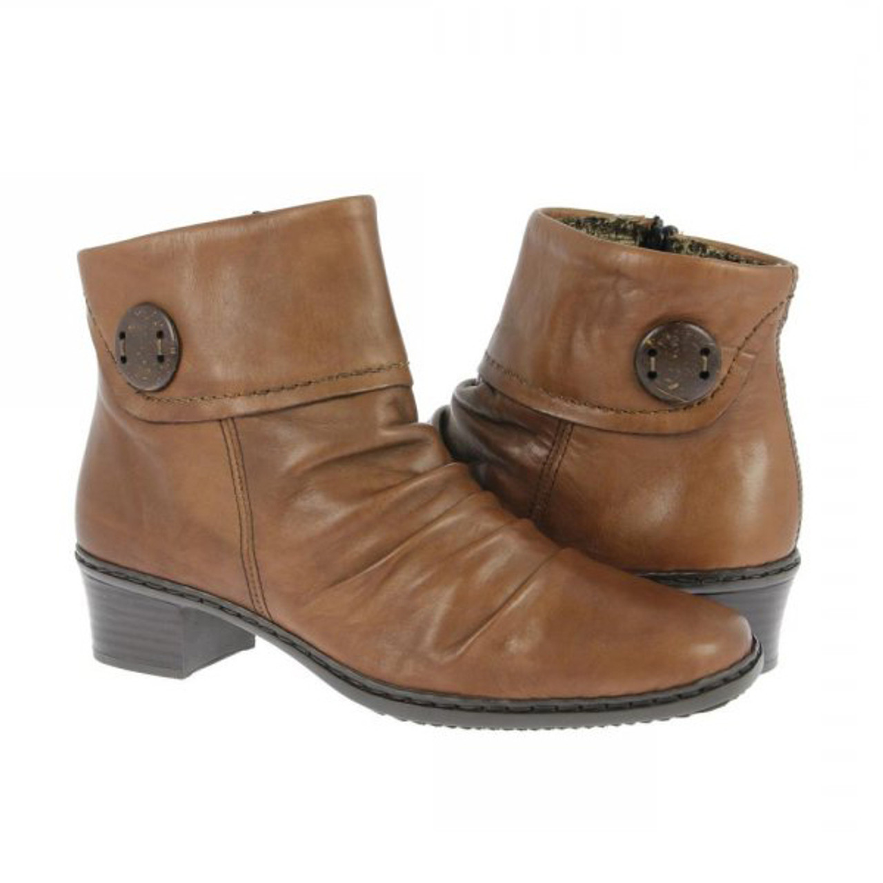 Rieker Kendra 63 Peanut Ladies Ankle 