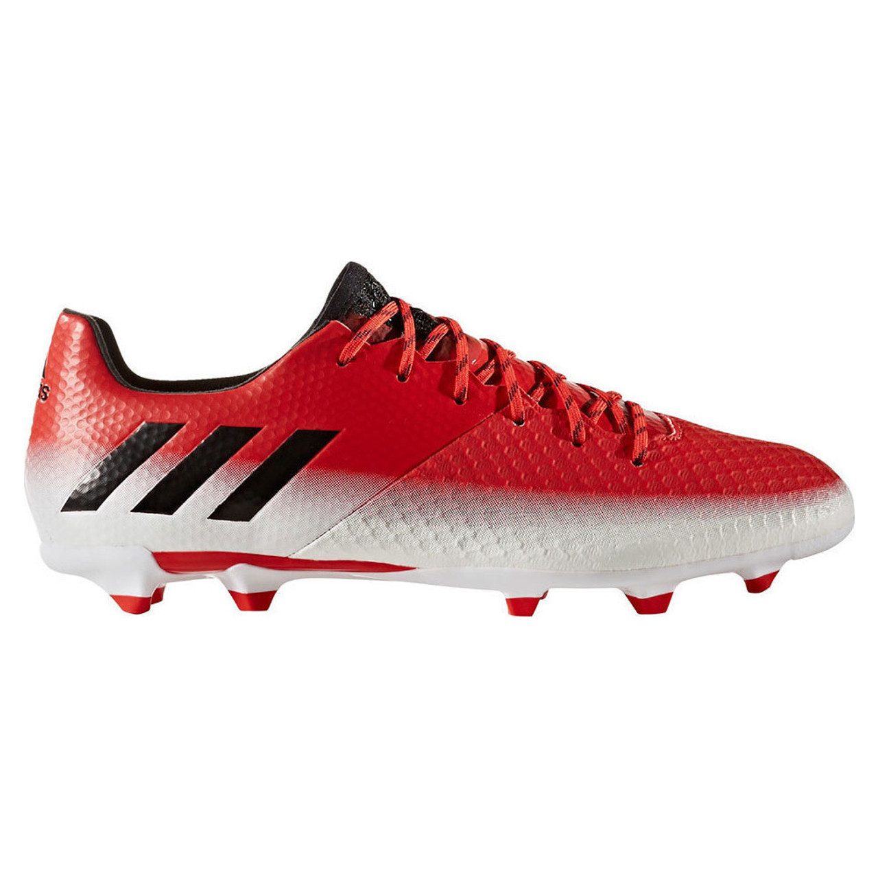 Messi cleats deals red and white