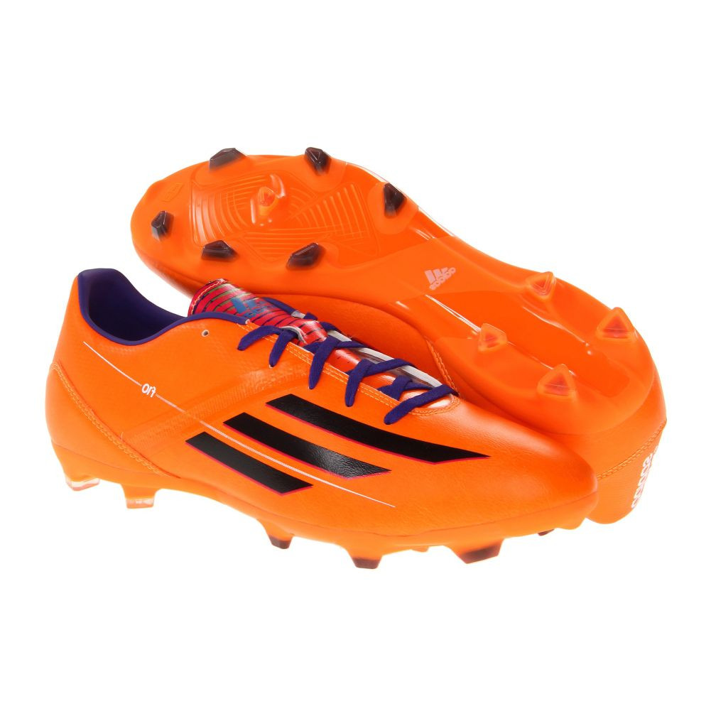 Adidas Men's F10 TRX FG Soccer Cleats Orange Discount Adidas