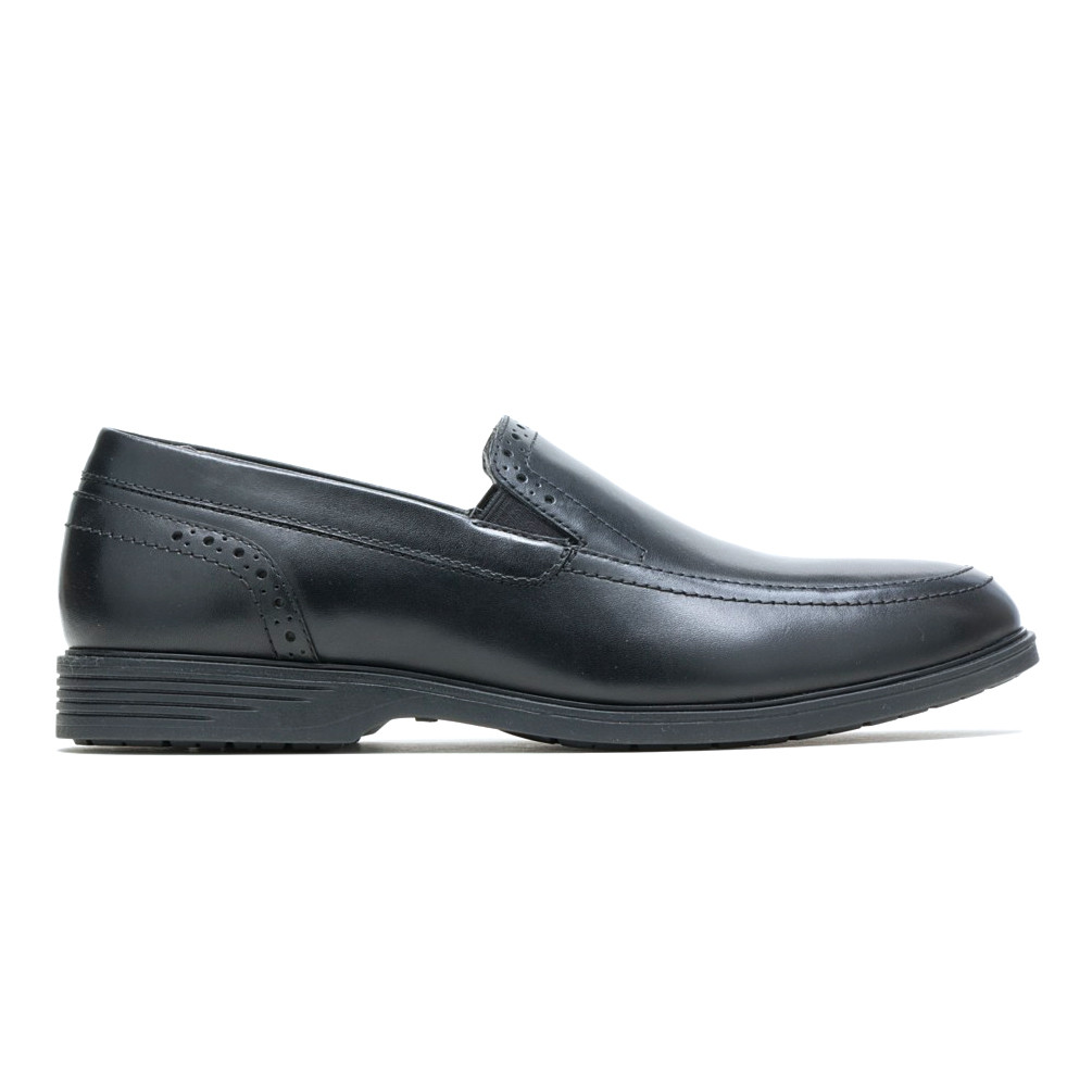 Hush Puppies Men\'s Classic Black Slip-On Loafers Amazon.com | Hush Puppies Men main image 4