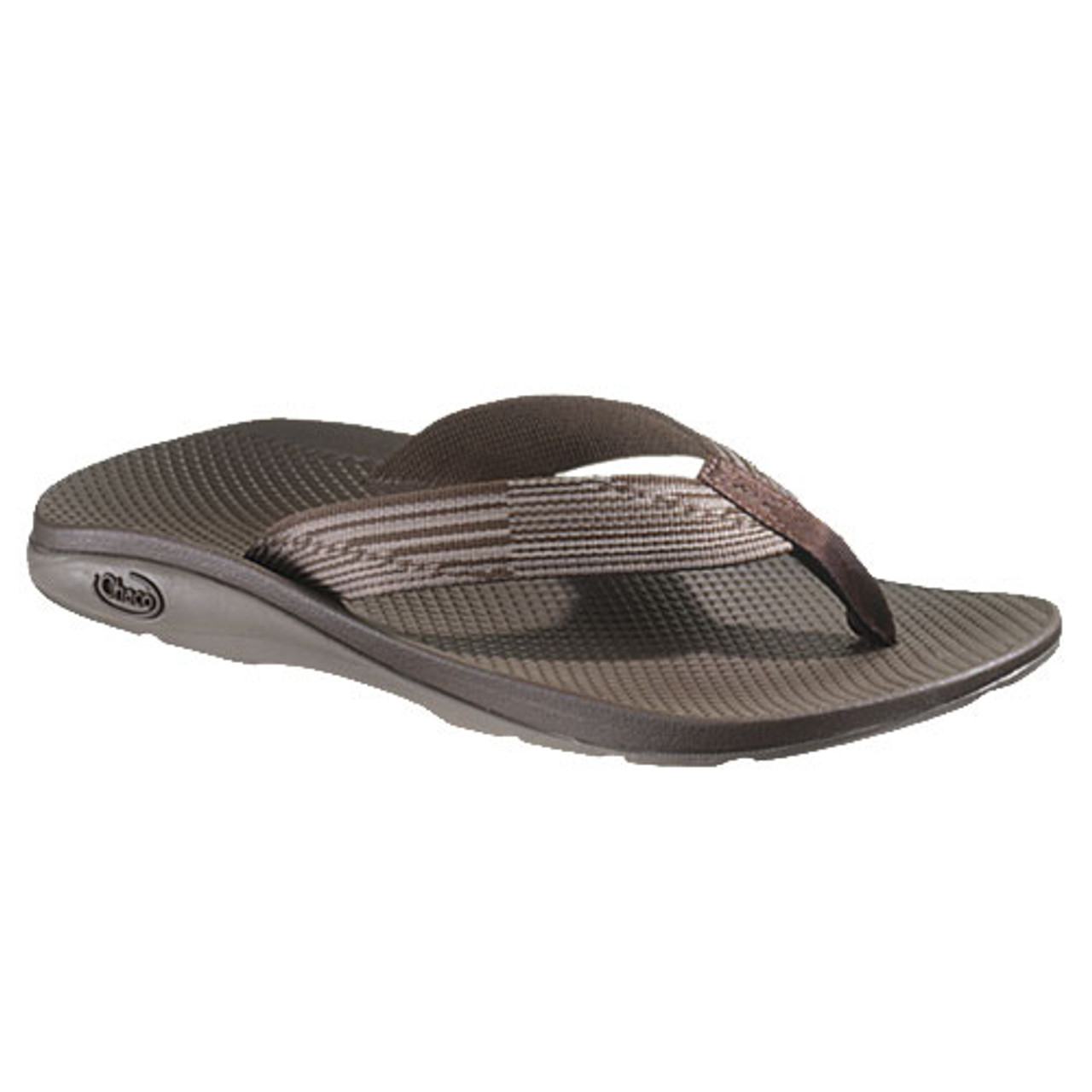 Chaco Flip Ecotread Zip Brn Mens