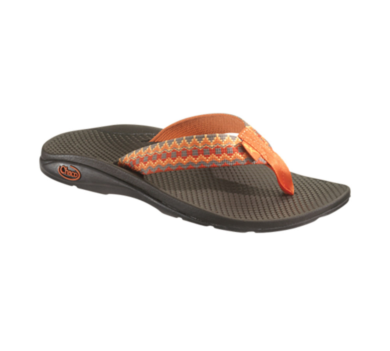 Chaco Women s Flip Ecotread Thong Orange Discount Chaco Ladies