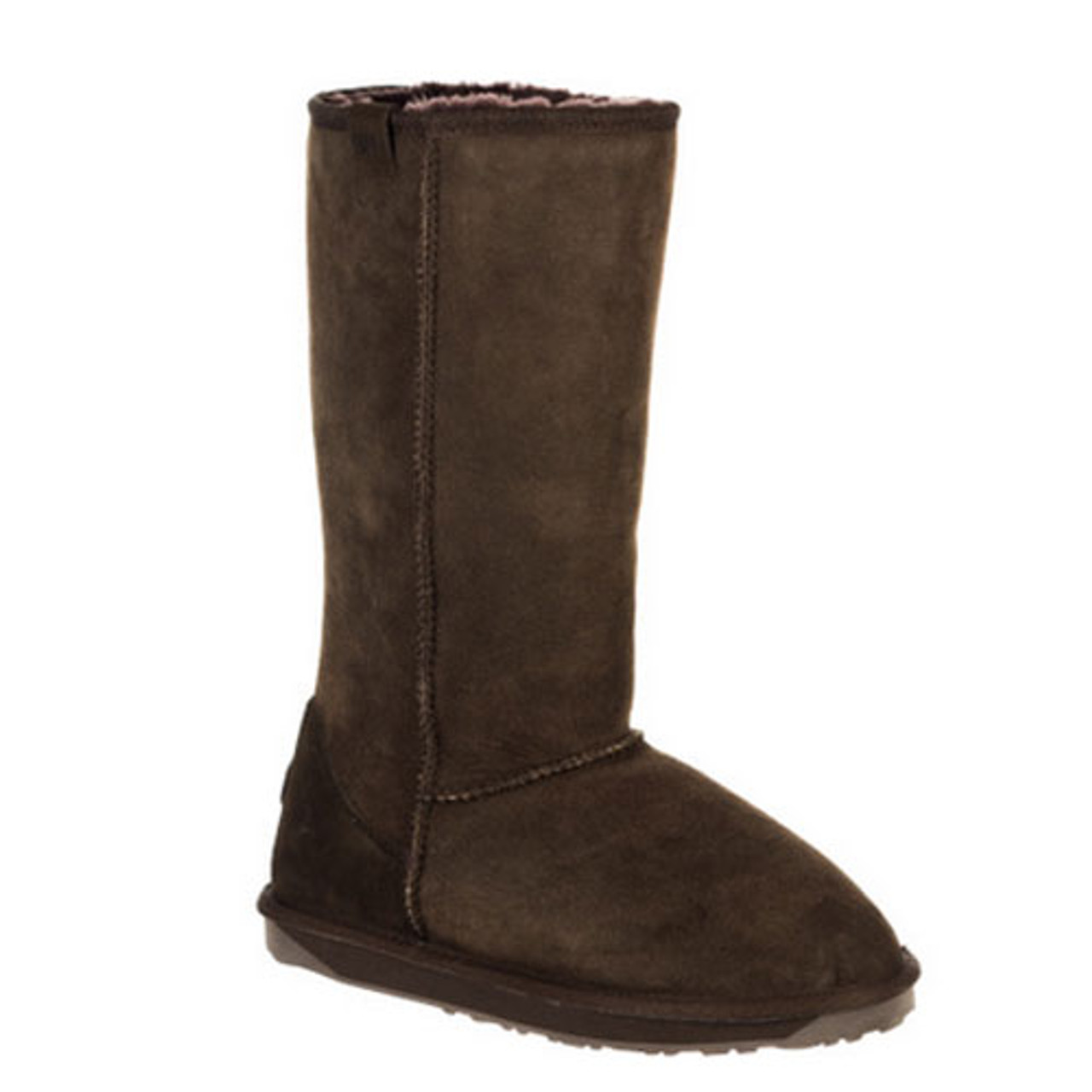 EMU Stinger Hi Shearling Boots Chocolate