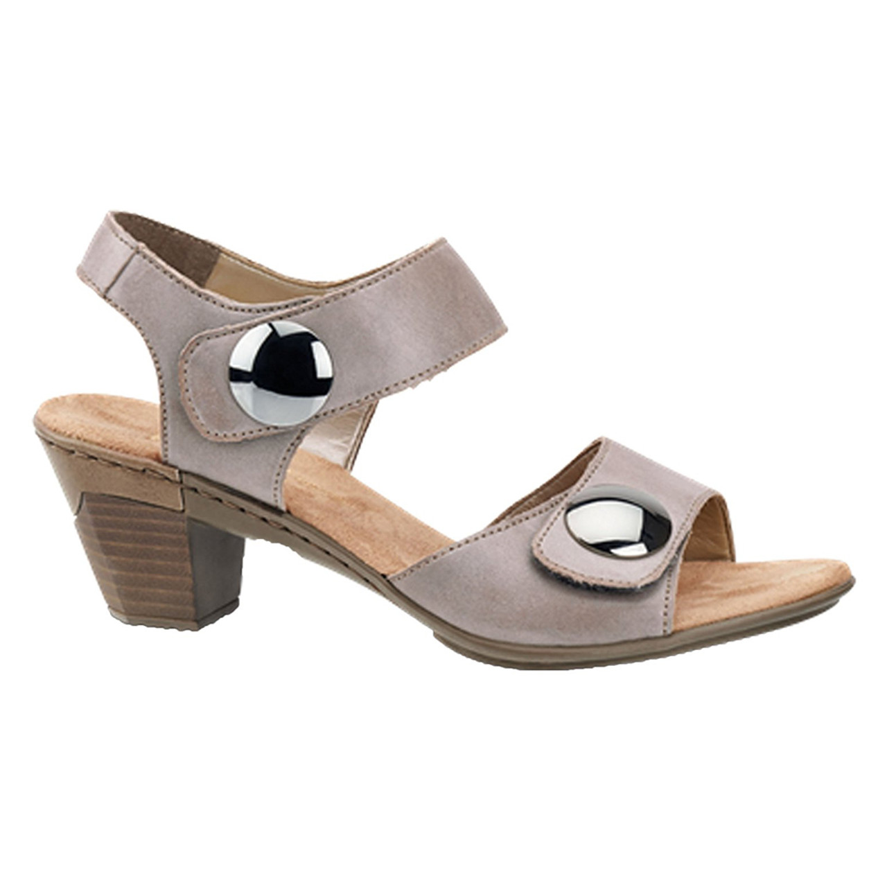 Rieker Women's Aileen Sandal - Beige | Discount Rieker Sandals & More - | Shoolu.com